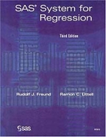 SAS System for Regression (Third Edition) артикул 13215d.